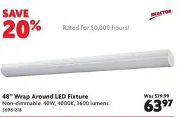 Home Hardware REACTOR 48 Wrap Around LED Fixture offer