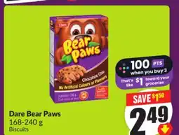 Chalo FreshCo Dare Bear Paws offer