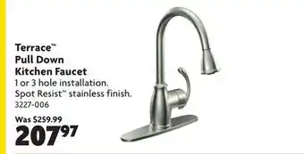 Home Hardware Terrace Pull down kitchen faucet offer