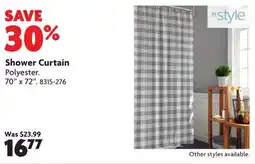 Home Hardware Shower Curtain offer