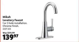 Home Hardware Mikah Lavatory Faucet offer