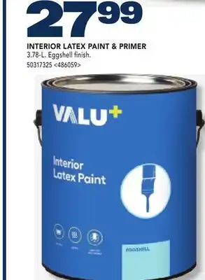 RONA INTERIOR LATEX PAINT & PRIMER offer