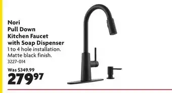 Home Hardware Nori Pull Down Kitchen Faucet offer