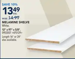 RONA MELAMINE SHELVE offer