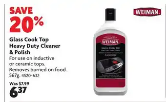 Home Hardware Glass Cook Top Heavy Duty Cleaner & Polish offer