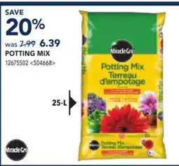 RONA Potting Mix offer