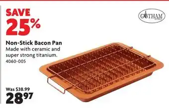 Home Hardware GOTHAM STEEL Non-Stick Bacon Pan offer