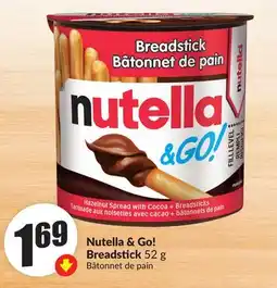 Chalo FreshCo Nutella & Go! Breadstick 52 g offer