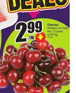 Chalo FreshCo Cherries Product of Chile No. 1 Grade offer