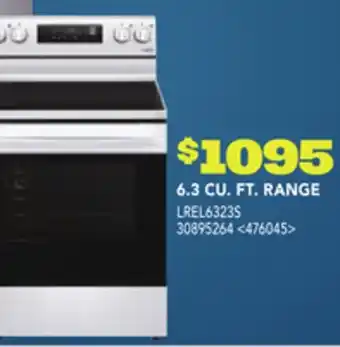 RONA 6.3 CU. FT. RANGE offer