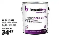 Home Hardware Beautitone Semi-gloss offer