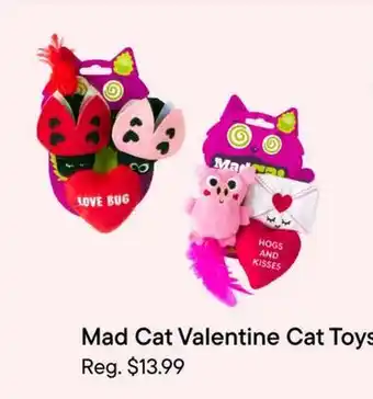 Petvalu Mad Cat Valentine Cat Toys offer