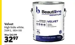 Home Hardware Interior Acrylic Paint Velvet offer