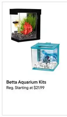 Petvalu Betta Aquarium Kits offer