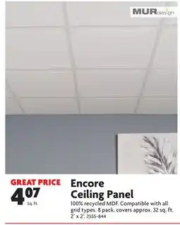 Home Hardware MURDESIGN Encore Ceiling Panel offer