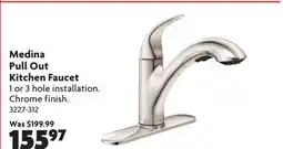 Home Hardware Medina Pull Out Kitchen Faucet offer