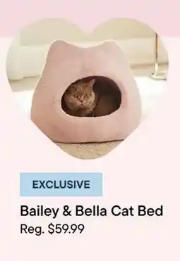 Petvalu Bailey & Bella Cat Bed offer