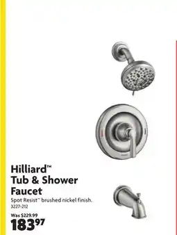 Home Hardware Hilliard Tub & Shower Faucet offer