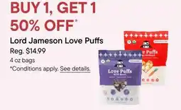 Petvalu Lord Jameson Love Puffs offer