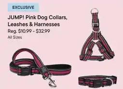 Petvalu JUMP! Pink Dog Collars, Leashes & Harnesses offer