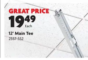 Home Hardware 12' Main Tee offer