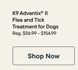 Petvalu K9 Advantix II Flea and Tick Treatment for Dogs - Shop Now offer