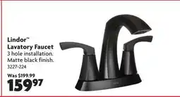 Home Hardware GE Lindor Lavatory Faucet offer