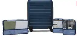 Walmart Jetstream Hardside Carry-On Luggage with 3-Piece Packing Cubes offer