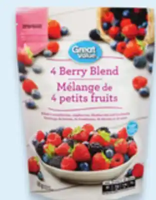 Walmart Great Value Frozen Fruit offer