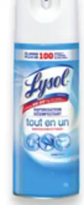 Walmart Lysol Disinfectant Spray 350 g offer