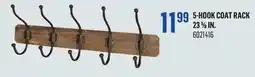 Canac 5-Hook Coat Rack 23 5/8 in offer