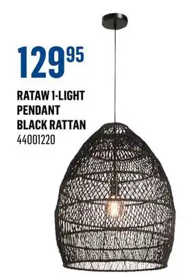 Canac Rataw 1-Light Pendant offer