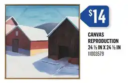 Canac Canvas Reproduction offer