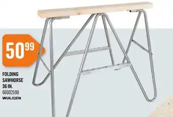 Canac Folding Sawhorse 36 in offer