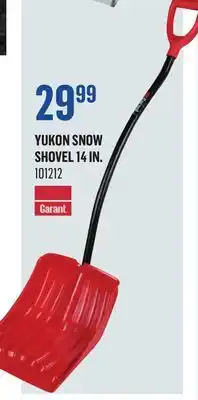 Canac Yukon Snow Shovel 14 in offer