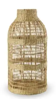 Canac Decorative Seagrass Vase Natural offer