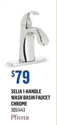 Canac Selia 1-Handle Wash Basin Faucet offer