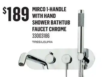 Canac Mirco 1-Handle with Hand Shower Bathtub Faucet Chrome offer