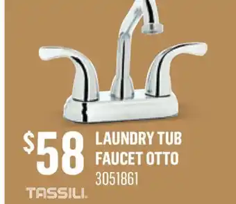 Canac Laundry Tub Faucet offer