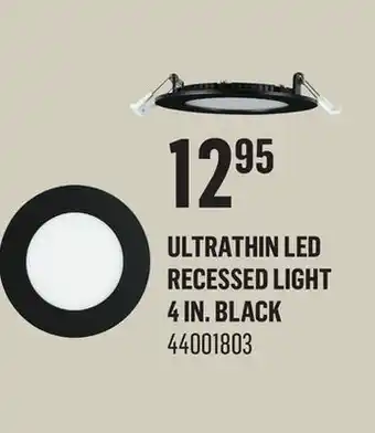 Canac Ultrathin LED Recessed Light 4 in offer