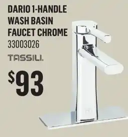 Canac Dario 1-Handle Wash Basin Faucet offer