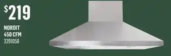 Canac Chimney Range Hood offer