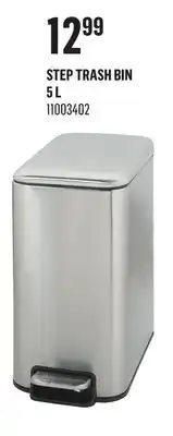 Canac Step Trash Bin 5 L offer