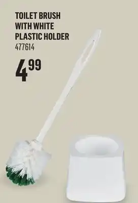 Canac Toilet Brush with White Plastic Holder offer