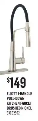 Canac Eliott 1-Handle Pull-Down Kitchen Faucet Brushed Nickel offer