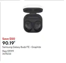 Staples Samsung Galaxy Buds FE - Graphite offer