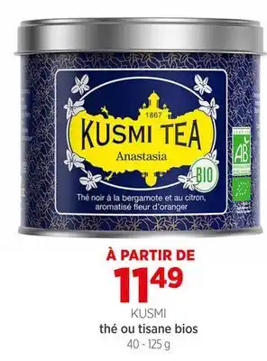 Avril thé ou tisane bios offer