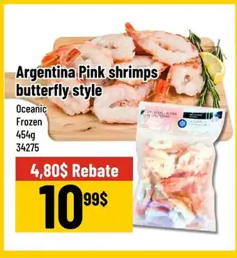 Mayrand Oceanic Argentina Pink Shrimps Butterfly Style offer