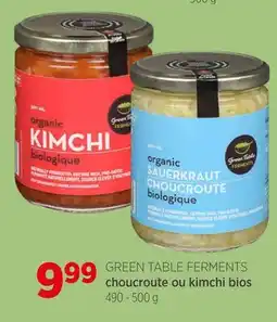 Avril choucroute ou kimchi bios offer