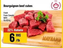 Mayrand Bourguignon beef cubes offer